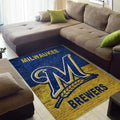 Milwaukee Brewers Rug – Perfect for Living...