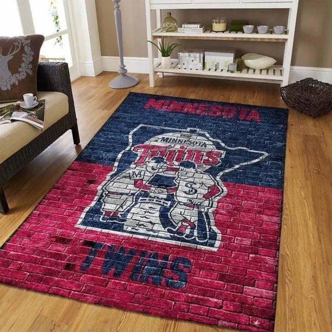 Minnesota Twins Rug – Brick Style Indoor A...