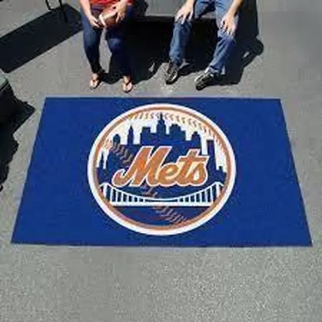 New York Mets Rug – Outdoor for Fans Durab...