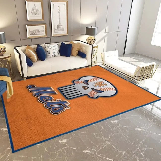 Mets Baseball Rug Perfect for Living Room Decor ...