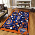 New York Mets Rug – Champion Baseball Team...