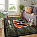 Cincinnati Bengals Rug – Camouflage for Li...