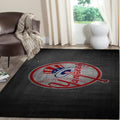 Yankees Baseball Logo Rug for Living Room Decor ...