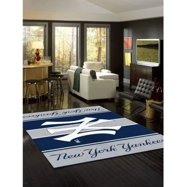 Bronx Bombers Area Carpet Logo Rug for Home and ...