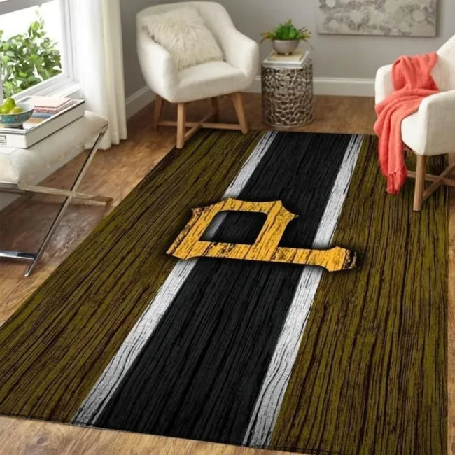 Modern Striped Rug for Living Room Decoration Bl...