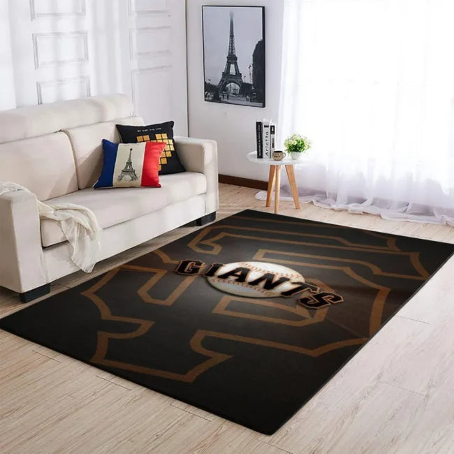 Modern Rug for Living Room Home Decor Black and ...