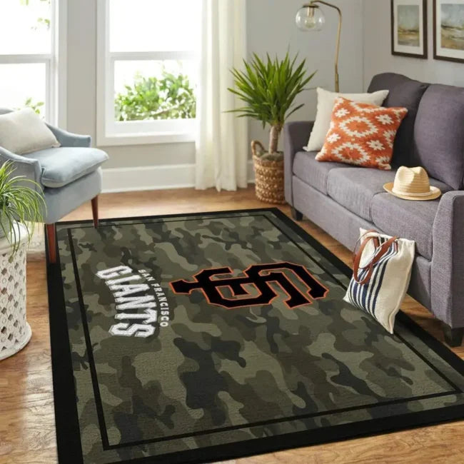 San Francisco Giants Rug – Camo Design for...