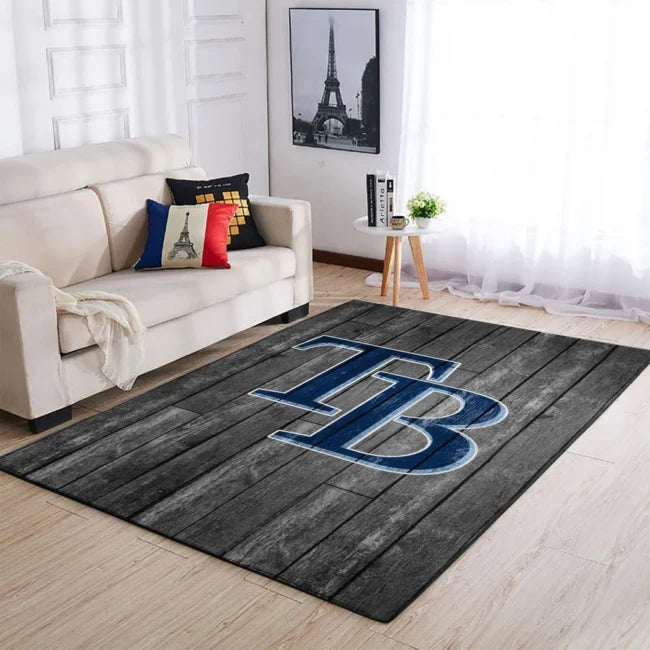 Tampa Bay Logo Rug Modern Living Room Decor Carp...