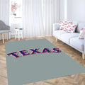 Texas Area Rug Perfect for Living Room Decor Bro...