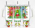 The Grinch Movies Custom Stanley Quencher 30oz or 40oz Stainless Steel Tumbler With Handle HG With Handle