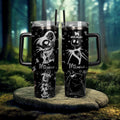 The Nightmare Before Christmas Movies Custom Stanley Quencher 30oz or 40oz Stainless Steel Tumbler With Handle HG With Handle