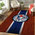 Toronto Jays Rug – Wood Pattern Area Carpe...